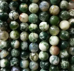 Andra naturliga vattengräs indiska agaten tång kulpärlor lösa pärlor halvfyllda pärlor grossistfabrik direkt