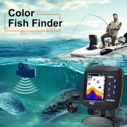 Finder Lucky Wired Fishing Finder 180m / 590ft Depth Sounder Fish Detector  F918c180s Monitor Lcd Locator Boat Fishfinder From A Boat From Zcdsk, $24