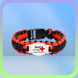 Nowy styl RN Paracord Survival Dift for Friendship Women Girl