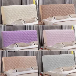 Allinclusive headboard täckning förtjockar sänghuvud elastiskt sängäcke tvättbart ryggskydd colchas para cama 231225