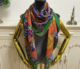 Women039S fyrkantig halsduk sjal pashmina god kvalitet 35 siden 65 kashmir material orange tryck mönster storlek 130 cm 130cm9004672