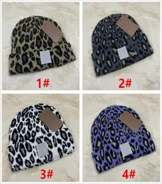 Designer Beanie Berretti di marca per donna Uomo Inverno lavorato a maglia Cappelli leopardati Donna unisex Warm Gorras Tie Dye Berretti in maglia8699757