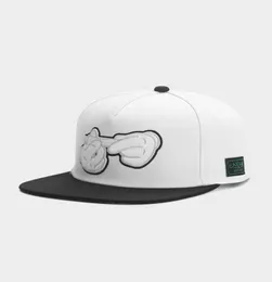 Wysokiej jakości tani klasyczny modny hip hop mężczyzna snapbacks 100 poliester biały czarny cs gl lazer kush cap2940837