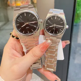 Luxus Männer sehen Frauen zu, wie PRX Edelstahl Quarz Bewegung Japan Batterie Paar Uhr Spritzer wasserdichte Designer Armbandwatch Montre de Luxe