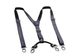 15 cm Hosenträger aus echtem Leder für Herren, modische Hosenträger mit Hakenschnalle, elastisch, verstellbar, Suspensorio Bretelles Tirantes, Freizeithose 5238173