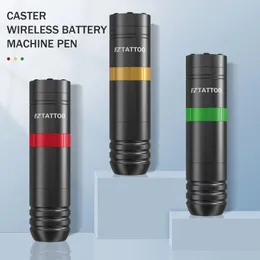 Cartuccia wireless EZ Caster Penna per macchinetta per tatuaggi Display digitale a LED Resistenza Alimentazione a batteria 1500mAh Forniture per aghi 231225