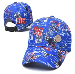 Cappellino Hip Hop Cool Lettere blu Uomo Donna Cappello Sport all'aria aperta Stile Cappelli aderenti da sole Cappellini da baseball moda9849994