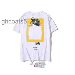 Summer T Mens DesignersOff T-shirts camisetas soltas Tops Man Hom