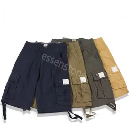 Summer casual men's designer carhart cargo short pants with drawstring series shorts, jogging and running cotton shorts, unisex S-2XL