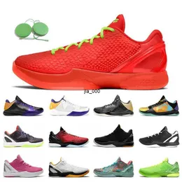 2024 6 5 Proto Mens Basketball Shoes Sneaker Mambacita Reverse Grinch del Sol All Star 6S Big Stage Petcid