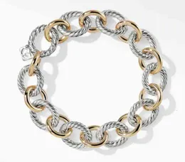 Designer Jewelry Bracelet Gold Sliver Bangles Charm Men Women 925 Sterling Silver Bracelets Fashion Hip Hop Style Ladies Couple Gi9217940