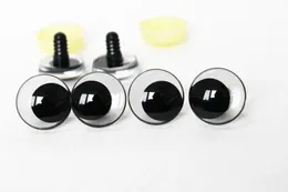 100pcs 12mm 14 16 18 20 25 30mm 3d 만화 명확한 장난감 동물 안전 이상한 눈 인형 하드 와셔 크기 옵션 231225