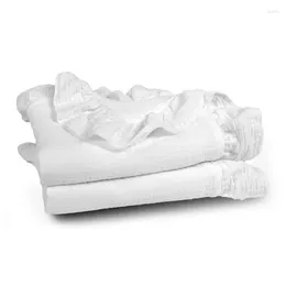 Blankets 35In Baby Muslin Ruffle Swaddle Blanket Cotton Receiving To Cover Car Seat Ideal For Naps Bedtime