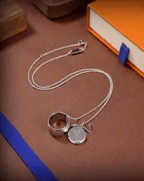 Дизайнерское ожерелье из нержавеющей стали, модные мужские кольца, ожерелья, подвеска в виде цветка и буквы, хип-хоп, ювелирные изделия8036045