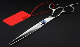 Nożyczki do włosów Profesjonalne lewą rękę Japonię 440C 8 -calową pielęgnację zwierząt pielęgnach pielęgna