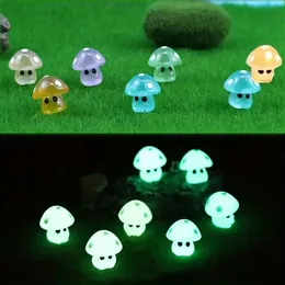 7pcs/14pcs LED LEG Light for Kids Room Cute Mushroom Night Lamp Mini Decoration 7-Color Change for Desk Home Home Home Mother's Gift