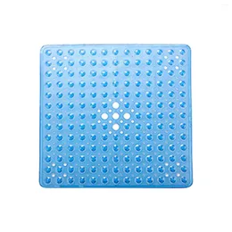 Bath Mats SHOWER MAT NON SLIP BATHROOM PVC RUBBER SUCTION 53 X Cm Household Supplies