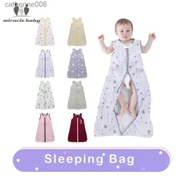 Sleeping Bags Baby Sleeping Bag Envelope Diaper Cocoon for Newborns Baby Carriage Sack Cotton Outfits Clothes Grey Star Printed Sleep BagsL231225
