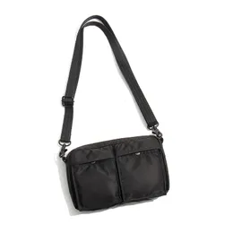 SS Japanese de estilo crossbody bolsa de nylon casual saco de ombro masculino bolsa de mensagens de mensagens de fashion mini bolsa de designer de mini saco 231222