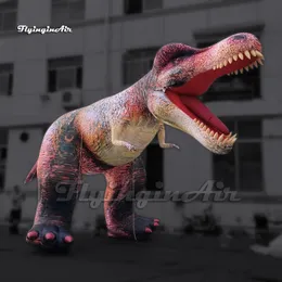 Wechselköpfiger wirklich großer aufblasbarer Dinosaurier Tyrannosaurus Rex Model Animal Ballon 5m Air Blowt T-Rex für Park und Museumsshow