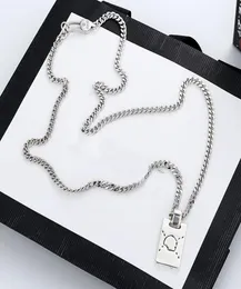 2021 Nieuwe Lange Ketting Mode Charme Ketting Top Kwaliteit Verzilverde Ketting Voor Unisex Mode Jewelryss Supply9339300