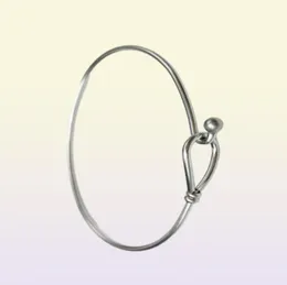 Hela 12st Lot rostfritt stål silver justerbar armband armband Enkel design tunn tråd manschettbanglingsmycken fynd8875395