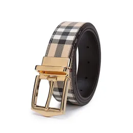 Plaid Design Belt Women Designer Designer Cinkle Regolable Cinture per uomini Accessori per jeans Fashion