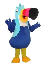Halloween Big Nose Bird Parrot Mascot Costume Cartoon Fruel Fruch Anime Theme Character Christmas Carnival Party Fancy Costumes Adults Size Outdoor Outfit