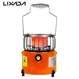 2 I 1 2000W Portable Heater Camping spis uppvärmningskokare för matlagning av ryggsäckande isfiske camping vandring 231225