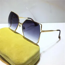 Lunettes de soleil pour femmes, classiques, mode d'été, Style 0817S, monture en métal et planche, verres de Protection UV, lentille 0817199B