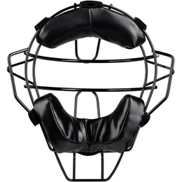 Attrezzatura per la protezione della testa da baseball per bambini e adulti Protezione protettiva per softball Telaio in acciaio legato Attrezzatura per allenamento sportivo Nero Blu 231225