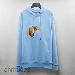 Moda de moda de primavera Palms Palmangel Hoodie Broken Bear High Street Decapitated Sweatshirt Capuz Teddy Teddy Trendy Terry Explosion Sweater Angle Styl 1y4r