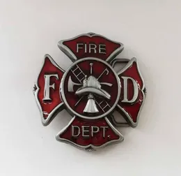 بيع FD Fire Dept Belt Buckles SWBY700 مناسبة لـ 4 سم