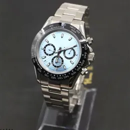 Zegarki Męskie automatyczne mechaniczne zegarek ceramiczną opcjonalne wodoodporne szafirowe ślizgowe zapięcie 41 mm stalowe zegarek