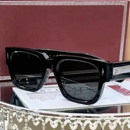 선글라스 2024 남자 스퀘어 고품질 아세테이트 UV400 수제 안경 세련된 여성 고급