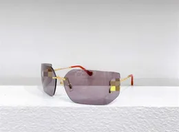 Солнцезащитные очки Miao Family Y2K INS Интернет -знаменитость та же персонализированная безрассудная SMU 54Y ZKBX