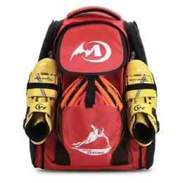 MC Speed WE LOVE TO SKATE DC-Rucksack, Inline-Skates-Behälter NUR FÜR Skating-Tasche für Rollschuhschuhe, 4 x 110 mm, 3 x 125 mm, 231225