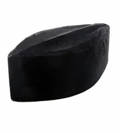 Szerokie grzbiet Hats Indonesia Songkok Men Fedora Hat tapis de priere islam muzułmanin caps topi Malaysia Singapore Philippines Fedor8952090