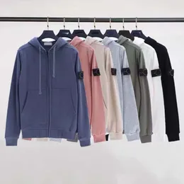 Erkek Hoodie Designer Hoodless Sweatshirt Takım Lüks Moda Stoneland Sweatshirt Saf Pamuk Mektup Baskısı Aynı Giyim