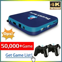 Players Pawky Box Game Console for PS1/DC/Naomi 50000+ Games Super Console WiFi Mini TV Kid Retro 4K Video Game Player