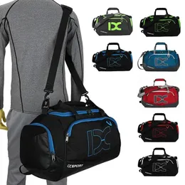 Bags Professional Waterproof Large Outdoor Sports Gym Bag 40L Men Women Dry Wet Seperated Training HandBag Single Shoulder Hand Bag