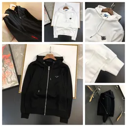 Leisure sports Hoodies white mens hoodie Sweatshirt Women Triangle Off and White Hoodie Designer Pullover Round Neck Long Sleeve Clothes office coffee l5