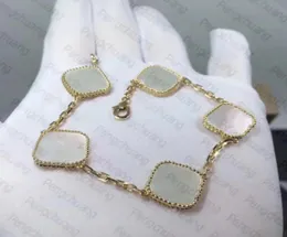 Woman Charm Bracelets Flower Pendants Necklaces Elegant Chain Bracelet Fashion Designer Necklace Brace Lace Jewelry1889967
