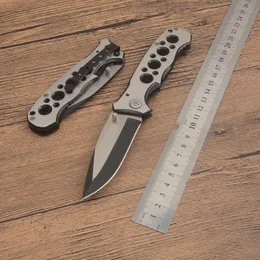 1 Stücke G1225 Überleben Klappmesser 440C Titan Beschichtete Drop Point Klinge Aluminiumlegierung Griff Outdoor Camping Wandern EDC Taschenordner Messer