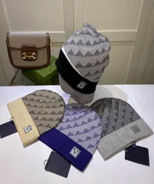 Chapéu de malha de designer gorro de inverno para homem mulher 5 cores qualidade superior 4641962