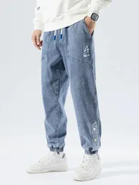 Herren Jeans Plus Size Baggy Männer Hip Hop Streetwear Harem Hosen Mode Stickstärke Stretch Cotton Casual Jogger 8xl