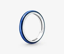 100 925 Sterling Silver ME Electric Blue Ring For Women Wedding Rings Fashion Engagement Jewelry Accessories306W9929651