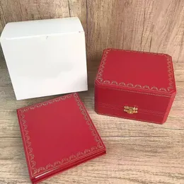 Spedizione gratuita Orologio rosso Scatola originale Documenti Borsa di carta Scatole regalo Borsa Orologio a palloncino Usa Scatole per orologi Custodie per borse Scatole misteriose Scatole di design Scatola per orologi Dhgate