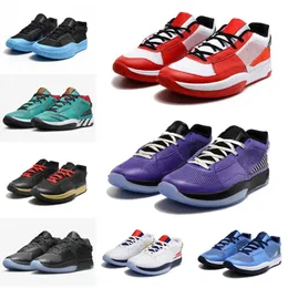 Top Ja 1 Sapatos de basquete masculino JA MORANTS 1S Designers Dia Um Black Game Royal Phantom Chimney Chicago Scratch Incompation Sneakers40-46