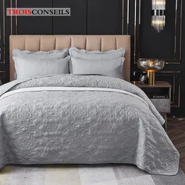 240x250cm Bedspread for Bed Blanket Quilts Set Cotton Washed Quilt Pillowcase Soft Warm Bedding King Double 220x240cm 231222